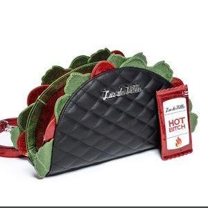 Brand new Lux De Ville black taco bag